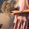 Linane kleit Blossom vanaroosa - Image 6