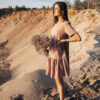 Linane kleit Blossom vanaroosa - Image 7