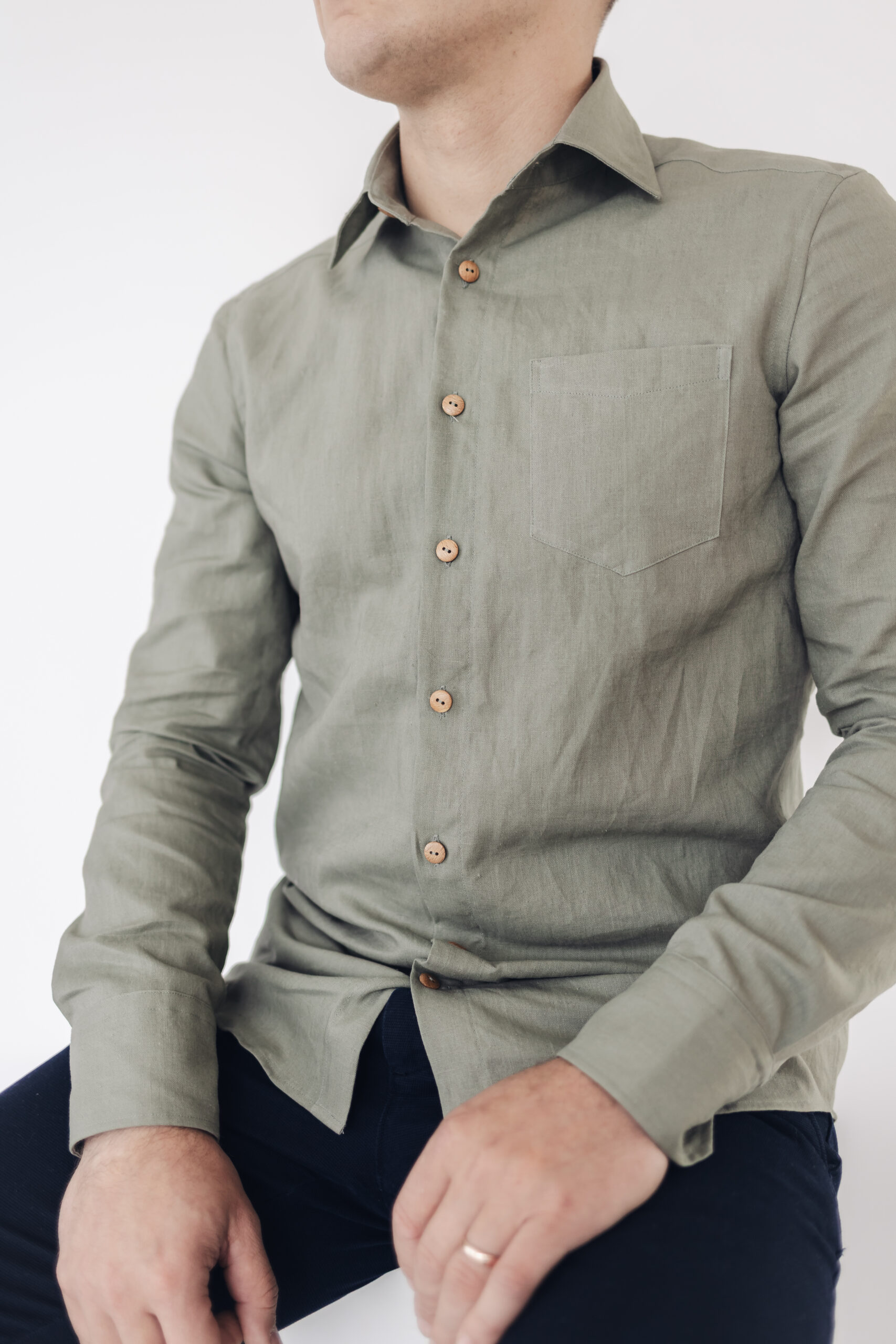 Tüümian meeste linane triiksärk